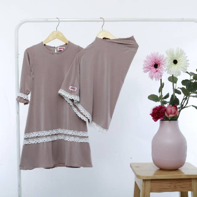 GAMIS BAYI DAN ANAK, GAMIS DAISY | BY D H I L Y HIJAB o