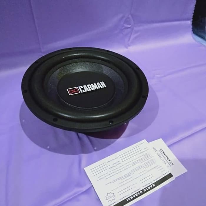 subwofer carman 10 inch dobel coil