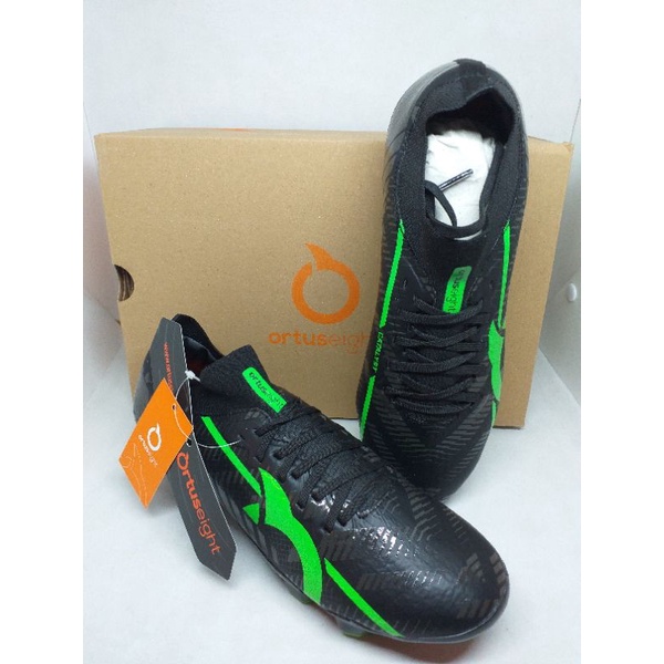 SEPATU SEPAK BOLA ORTUSEIGHT CATALYST LIBERTE FG BLACK LIME GREEN ORIGINAL TERBARU