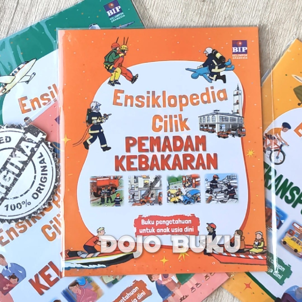 Buku Ensiklopedia cilik: Pemadam Kebakaran (cover 2022) by Fleurus