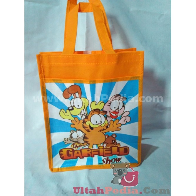 

Souvenir Ultah | Tas Ulang Tahun Anak Goodiebag Kantong GARFIELD