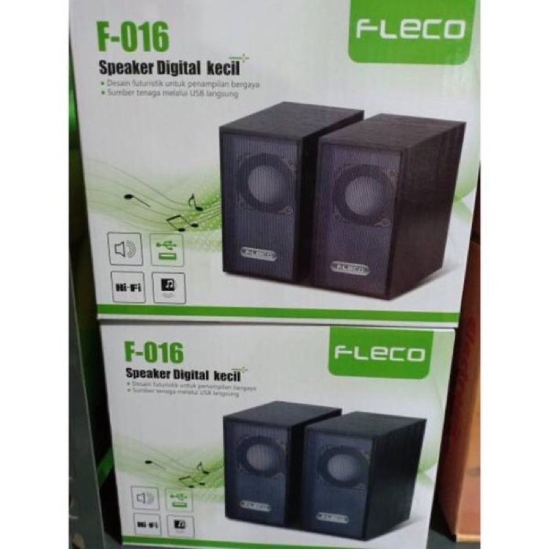 bayar cod SPEAKER KOMPUTER - speaker FLECO F-16 - speaker fleco f16