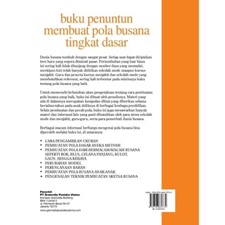 Buku Penuntun Membuat Pola Busana Tingkat Dasar Oleh ...