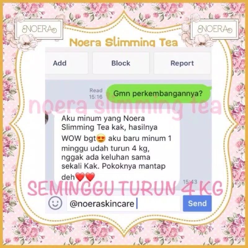 NOERA SLIMMING TEA slimingtea slim tea teh diet herbal