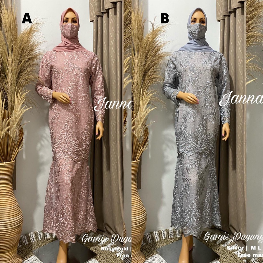 Gamis Tille Duyung / Dress Modern / Dress Wanita Aneka Warna