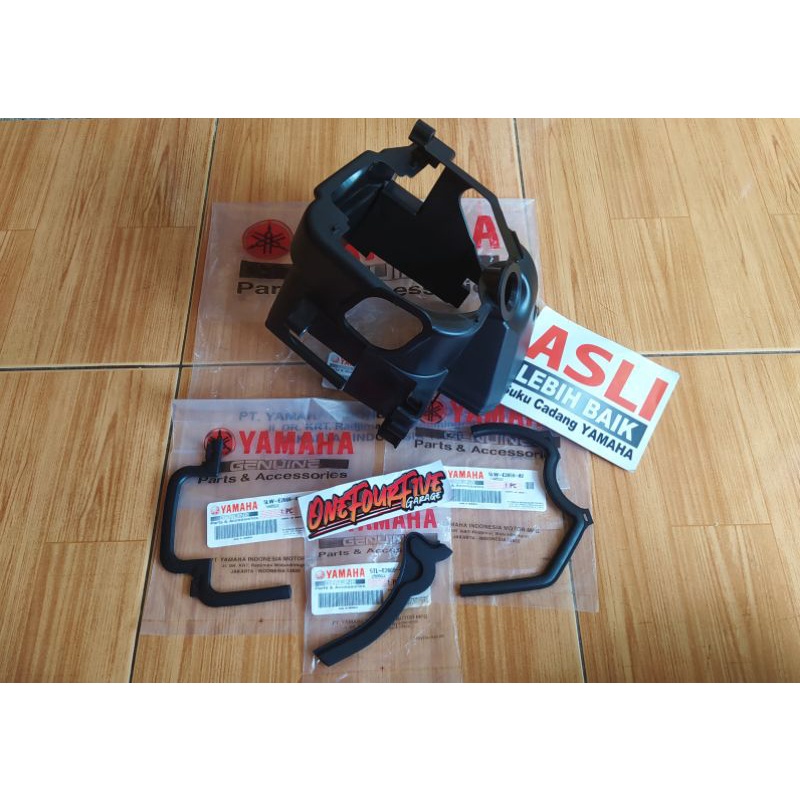 cover mesin+karet cover blok mesin mio smile/sporty, mio soul fino karbu