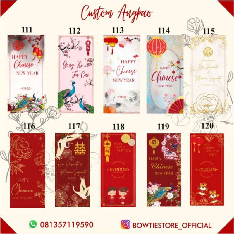 

Angpao/ amplop wedding/ Sangjit