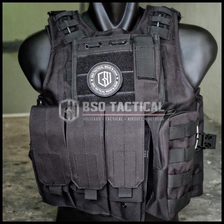 Rompi Tactical Vest Fsbe Molle Import