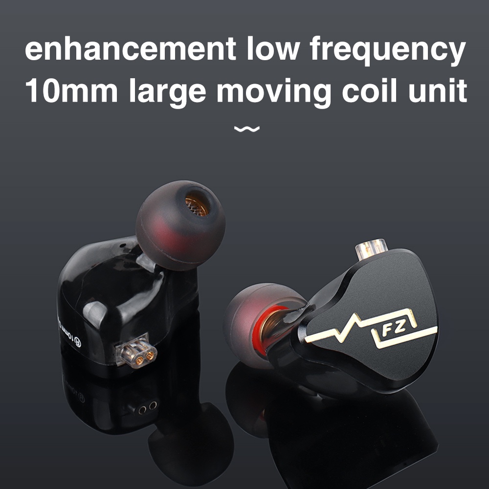 Fz Liberty Z1 Earphone In Ear Dinamis Bahan Metal Dengan Noise Canceling Untuk DJ IEM