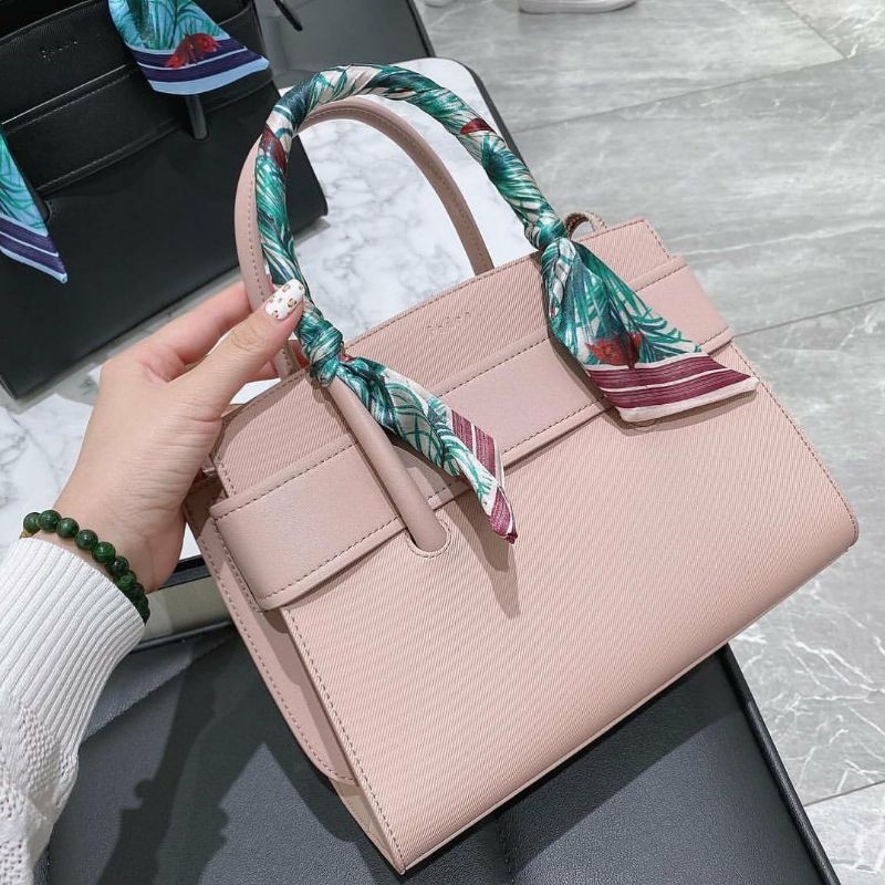 12.12 SALE  | PDRO embossed top handle bag