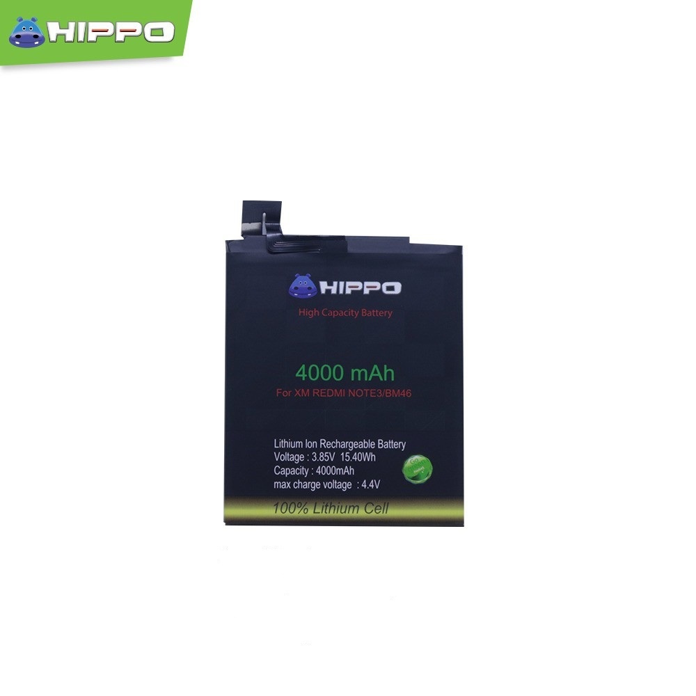BATERAI BATT BATERAI BATERAY HIPPO XIAOMI REDMI NOTE 3/BM46