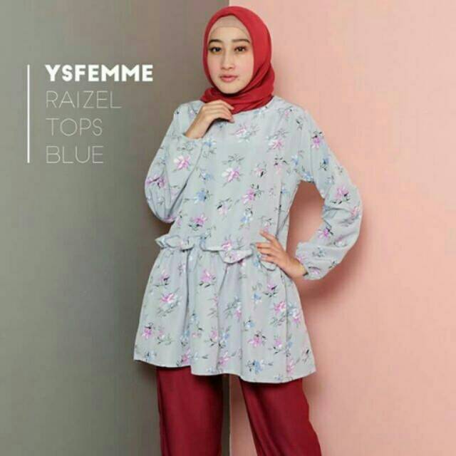 RAIZEL TOPS BLUE