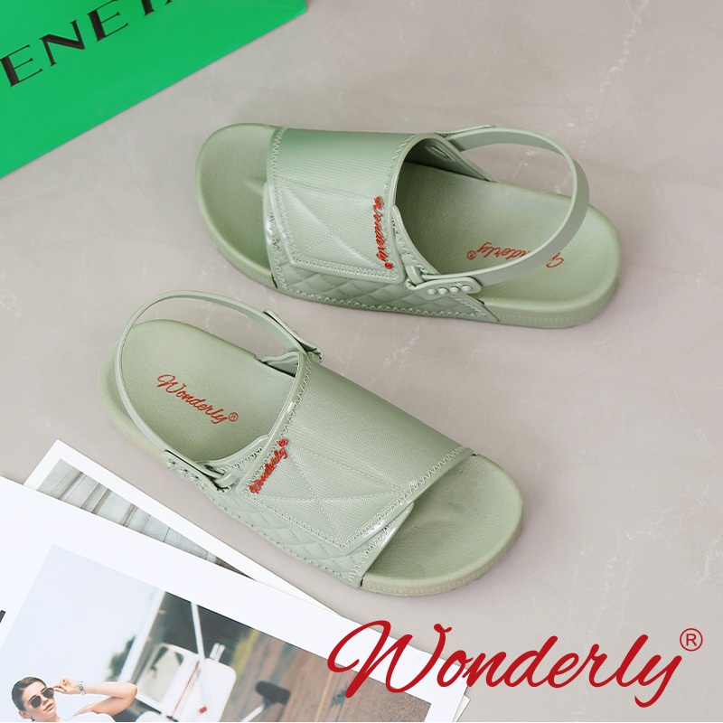 Sandal Wanita 2 in 1 Jelly Sendal Wanita Wonderly Sandal Tali  2027-2