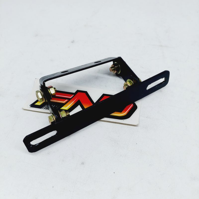 BRACKET PLAT NOMOR ADJUSTABLE YAMAHA FAZZIO BRACKET PANGKON PLAT NOMOR YAMAHA FAZZIO BISA DI SETTING