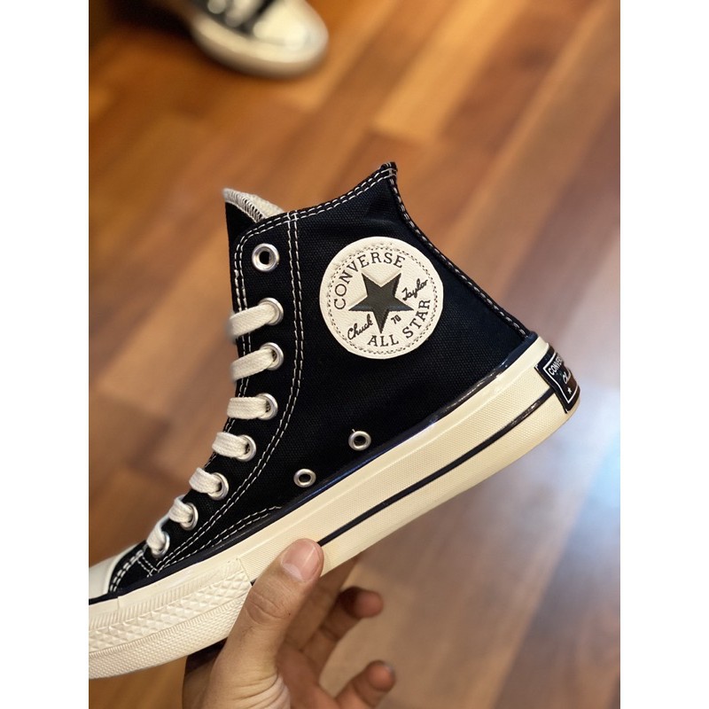 Sepatu Converse All Star 70s Hi Black Egret