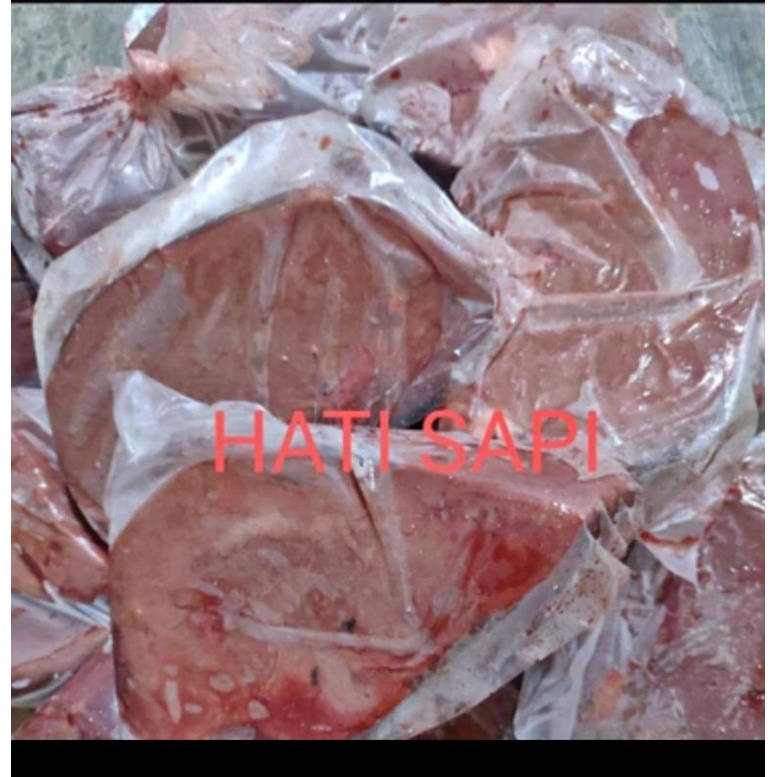 

Hati sapi / liver HALAL 500gr atau 1000gr