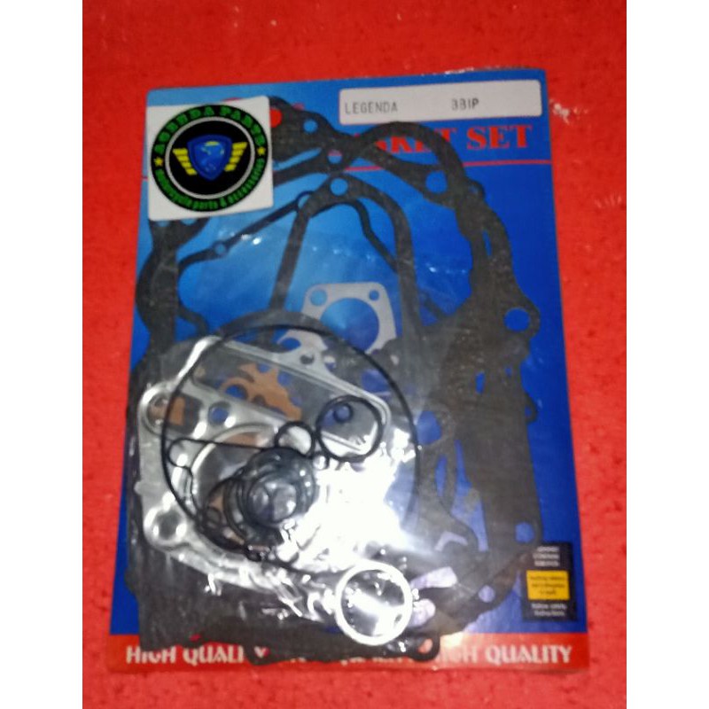 FULL SET GASKET PAKING FULSET HONDA LEGENDA-MERK HT HIGH QUALITY