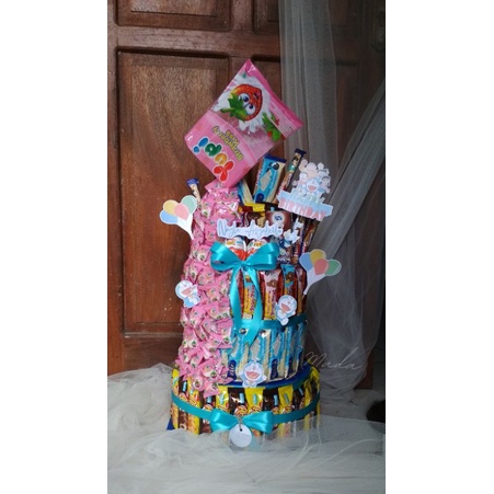 

tower snack, kado ultah, kado anak
