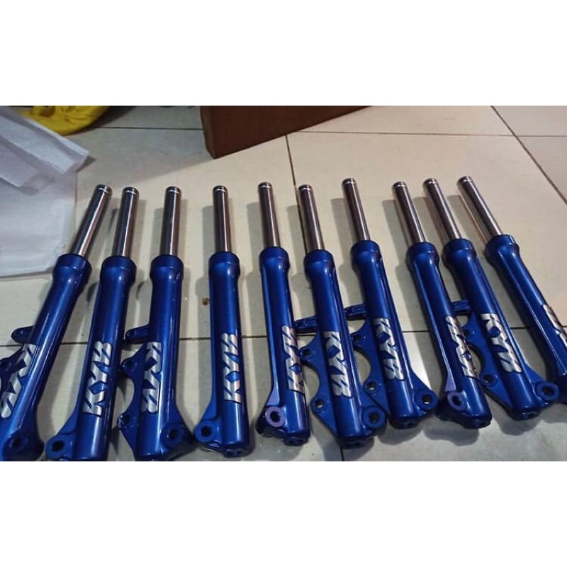 SHOCK DEPAN KYB ZETTO/TABUNG SHOCK DEPAN KYB ZETTO JUPITER FIZR DAN LAINNYA BIRU MERAH HITAM