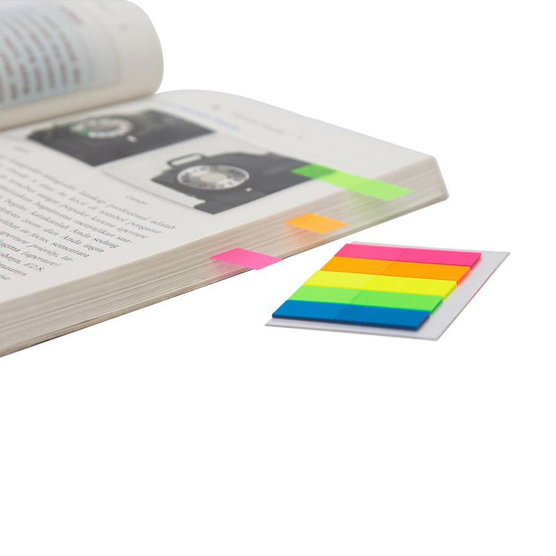 Bantex #8870 01 Flexi Tab 3 Post it - Neon Colour Colorful