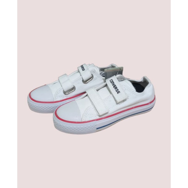 SEPATU SNEAKERS ANAK PEREMPUAN CONVERSE ALLSTAR VELCRO DAN TALI COD (Bayar di Tempat)