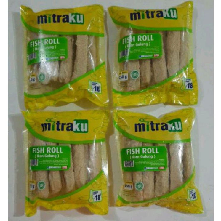 

Mitraku Fishroll otak" ikan 250gr