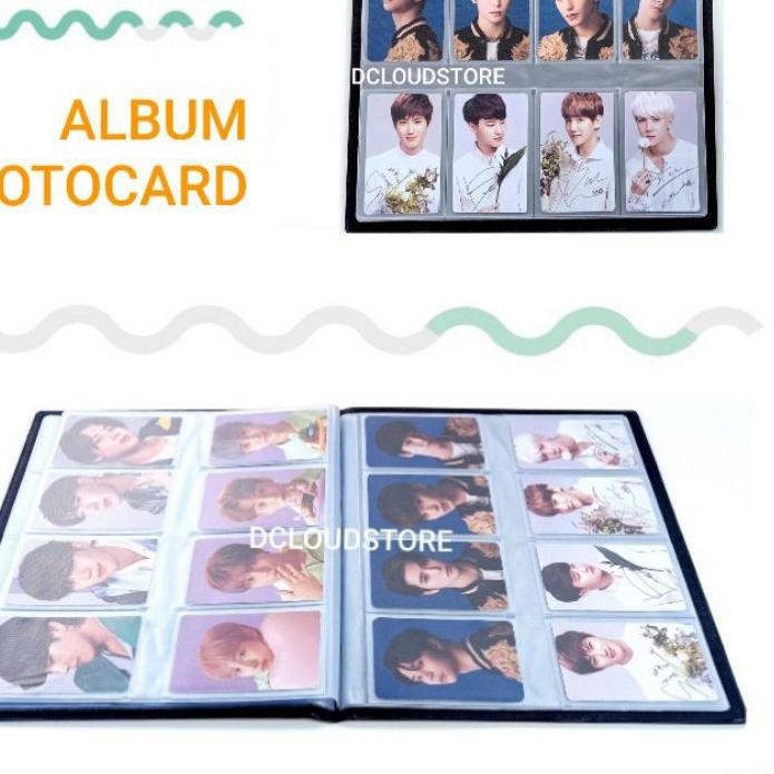 

Stok Terbatas Buku Binder PC Photocard KPOP Book Organizer Foto Poto Card Holder BTS NCT EXO✓