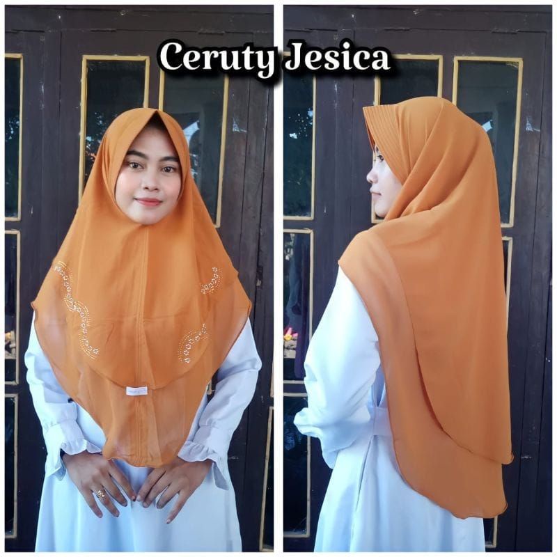 [CUCI GUDANG 04]••CERUTY STANDART••hijab instan ceruty••jilbab instan payet-1