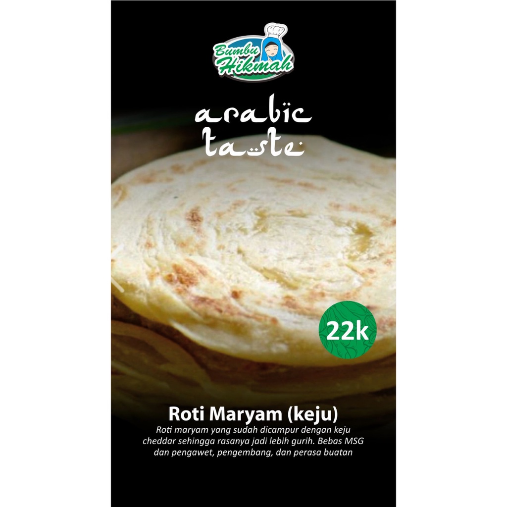 

Arabic Taste Roti Maryam Keju