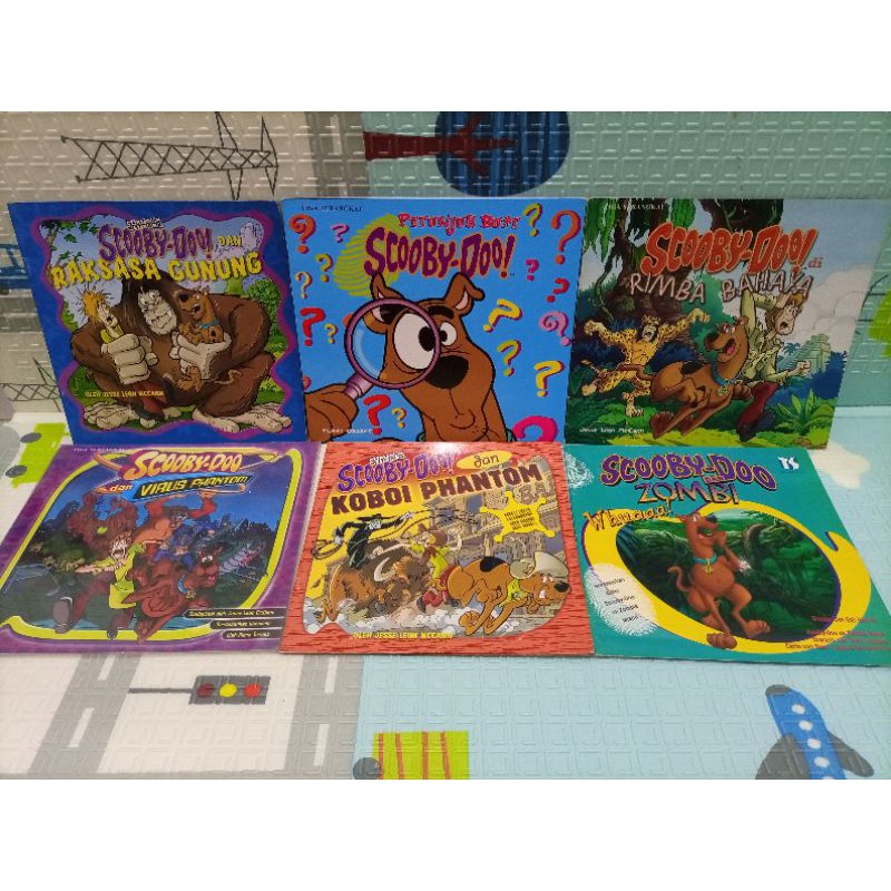 Promo Buku Cerita / Dongeng Scooby-Doo Tiga Serangkai Full Colour