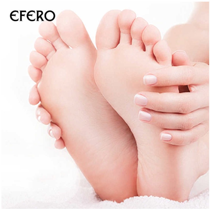 Efero Exfoliating Baby Foot Mask Masker Kaki Peeling Lavender &amp; Aloevera