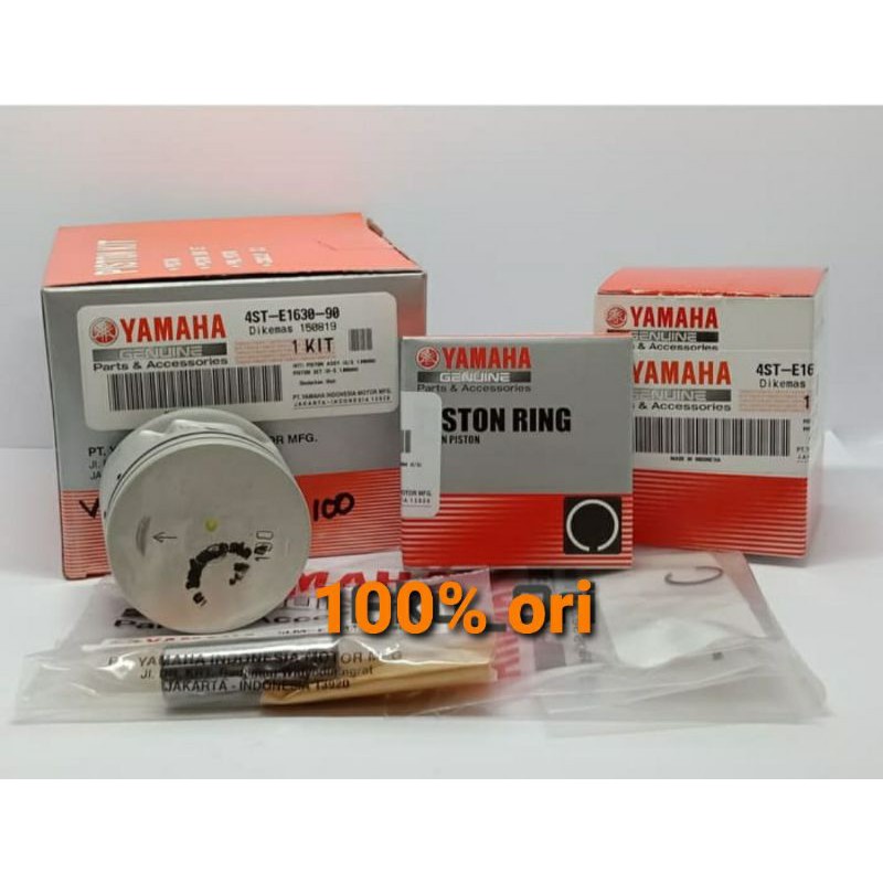 PISTON KIT OS 100 VEGA LAMA CRYPTON ASLI ORI YAMAHA 4ST E1630 90