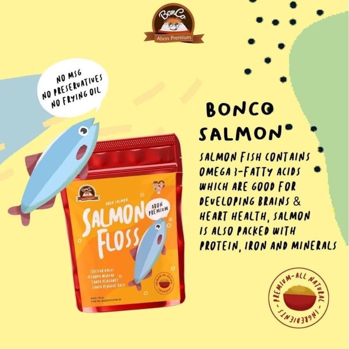 

ds201fs Bonco Abon Salmon 50Gr - Bonco Abon Premium Dscscv