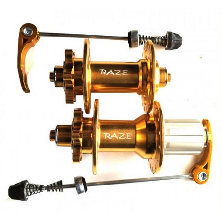 HUB DAN FREEHUB SEPEDA MTB MEREK RAZE 6 BOLT 6 BEARING JANGKRIK BOSSKU