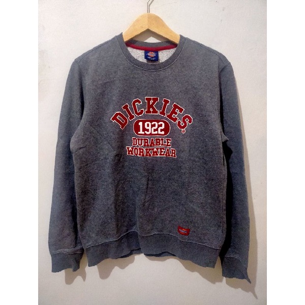 Crewneck sweater DICKIES second branded original murah