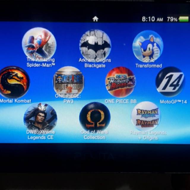 PS Vita FAT 64GB Fullgame Henkaku