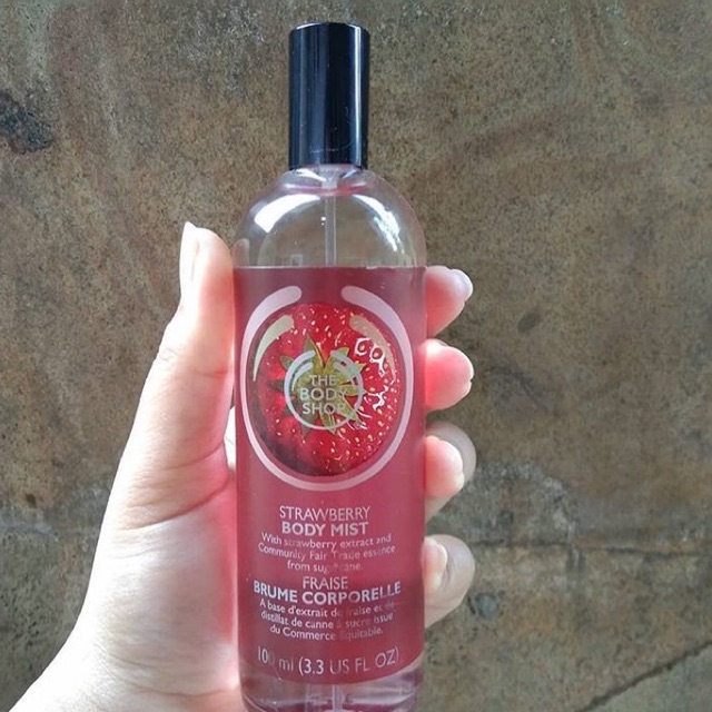 THE BODY SHOP bodymist 100ml reject (strawberry)