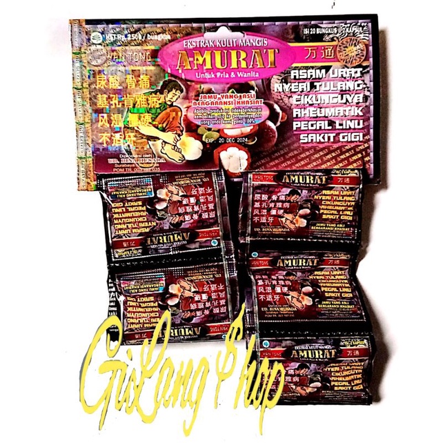 AMURAT Extra Kulit Manggis