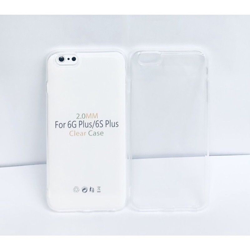 iPhone 6 6s 6s+ 7 7+ 8 8+ SE SE2 Softcase HD Ultra Clear Soft Case Silicone Cover Bening 6 Plus 7 Plus 8 Plus