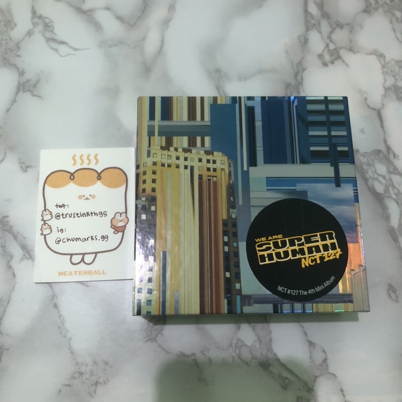 NCT 127 SUPERHUMAN KIHNO ONLY SUHUM SUHU ALBUM