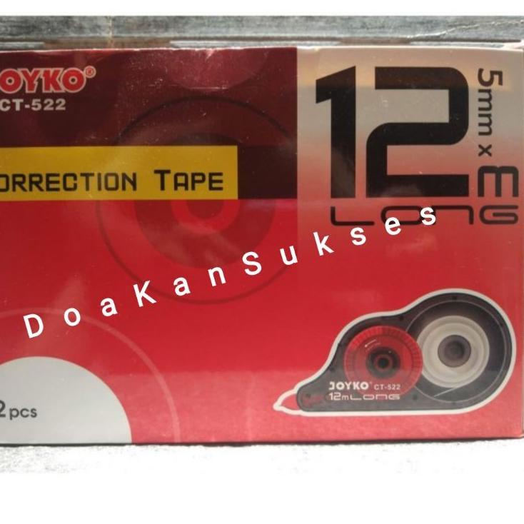 

Paling Bagus--Correction Tape TipEx Kertas Joyko CT 522 Pack