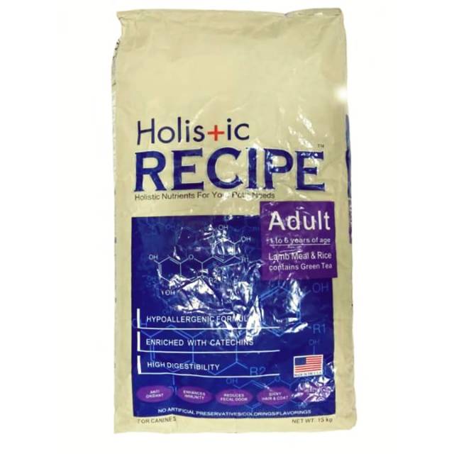 

Dogfood holistic recipe