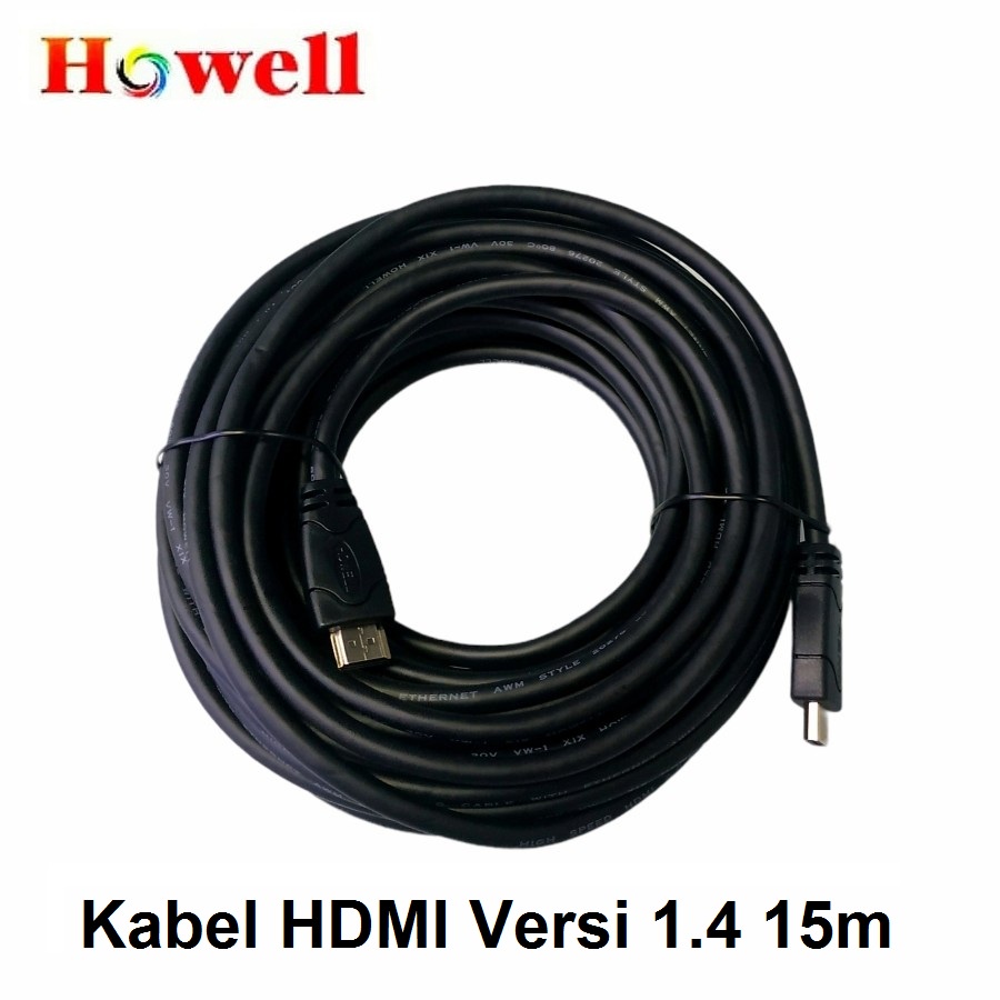 Howell Kabel HDMI Versi 1.4 PVC 15M