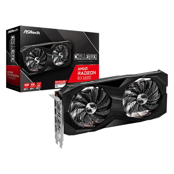 ASRock Radeon RX 6600 Challenger D 8GB