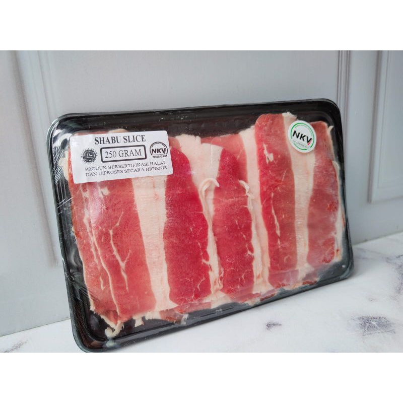

Shabu Slice 250gram Bahan Brisket Premium dan Juicy