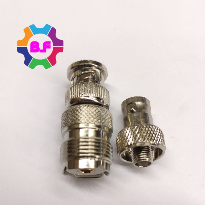 KONEKTOR BNC HT DAN KONEKTOR SMA FEMALE HT CHINA KENWOOD MURAH Conector Bnc Ht Sma/Female