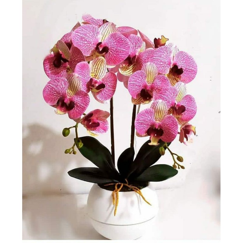 BUNGA ANGGREK LATEX ARTIFICIAL IMPORT