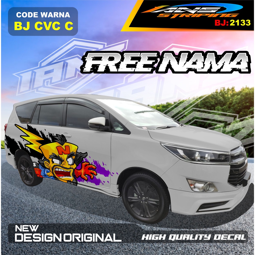 VARIASI MOBIL INNOVA REBORN / VARIASI STICKER MOBIL AVANZA  / STIKER MOBIL XENIA / DECAL STIKER MOBIL PAJERO SPORT