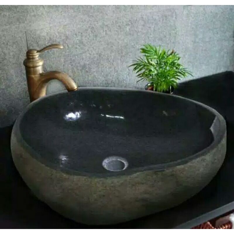 Wastafel Batu Alam