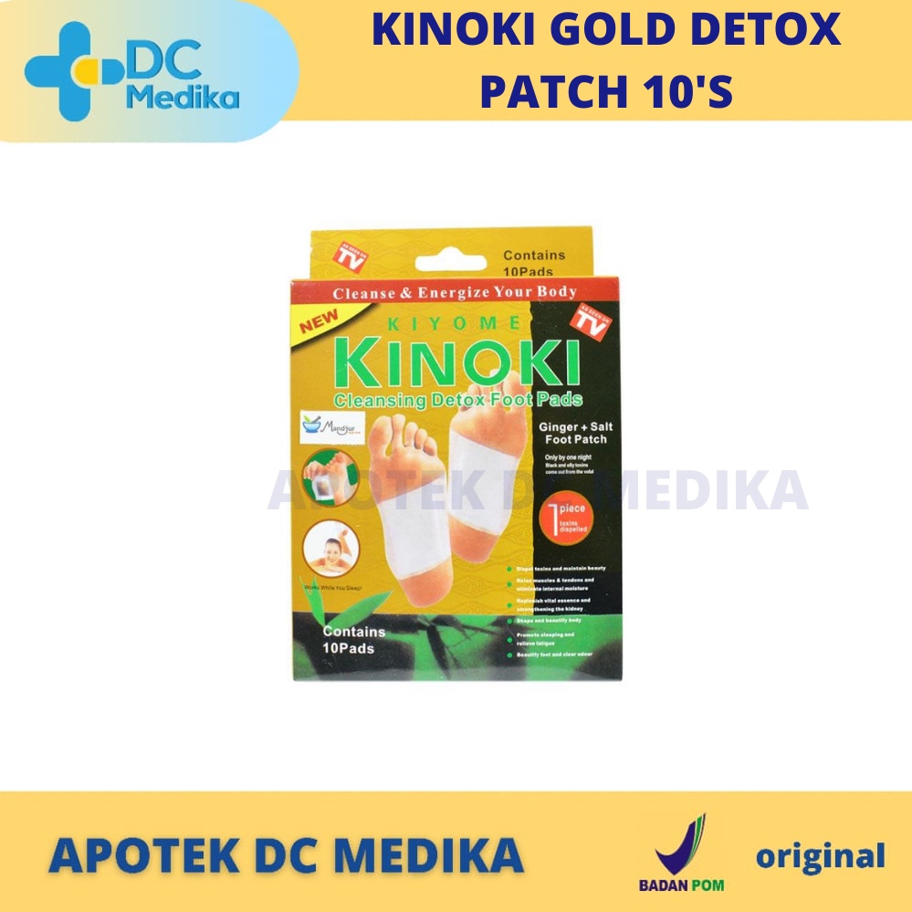 KINOKI GOLD DETOX PATCH 10'S